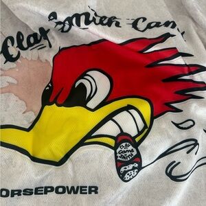 5 Classic Cartoon Graphic Tee - Red and White 5 shirts